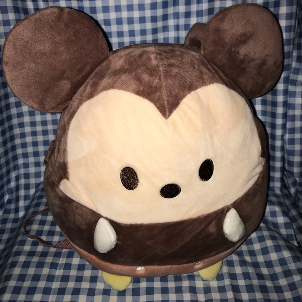 Ufufy Disney Store Mickey Mouse Plush Backpack